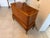 Wood Antique Curved Sideboard, 1980s For Sale - Image 7 of 18