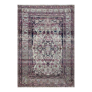 Antique Persian Kermanshah/Laver Carpet, C-1880's, For Sale