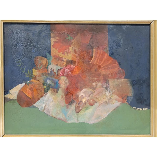Francisco Molinero Ayala, Still Life, 20th Century, Oil on Canvas For Sale - Image 12 of 12