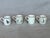 Add a whimsical touch to your coffee service with this rare set of Gio Ponti for Richard Ginori espresso demitasse cups....