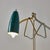 A tiny and charming piece. Austrian brass and metal lamp from the 1950s designed by Rupert Nikoll. The lamp is...