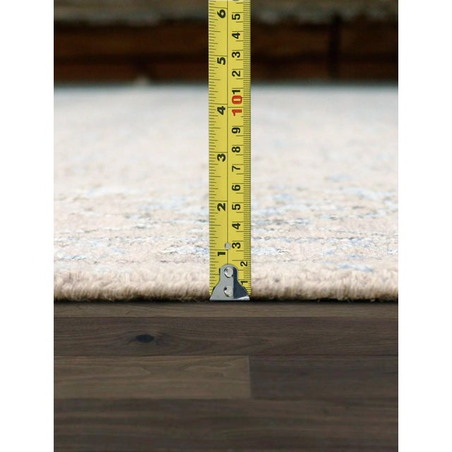Pasargad Home Transitional Silver Area Rug-5' 9" X 9' 0" For Sale In New York - Image 6 of 7