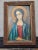 Pre-War Icon of St. Michael the Archangel, 1920s, Beech For Sale - Image 6 of 6