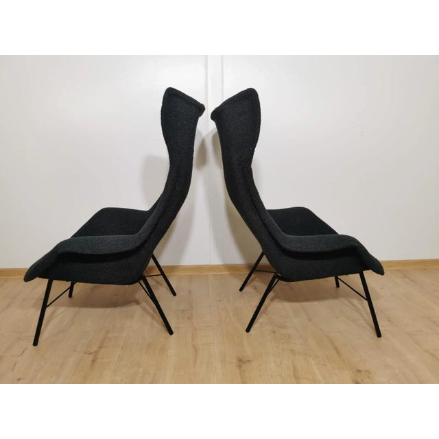 Set of Czechoslovakia Lounge Chair by Miroslav Navratil, 1960s For Sale - Image 6 of 18