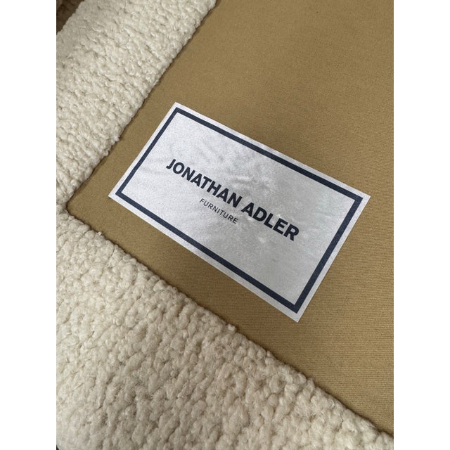 Jonathan Adler Sunset Teddy Texture Woven Two Piece Sectional For Sale - Image 9 of 12