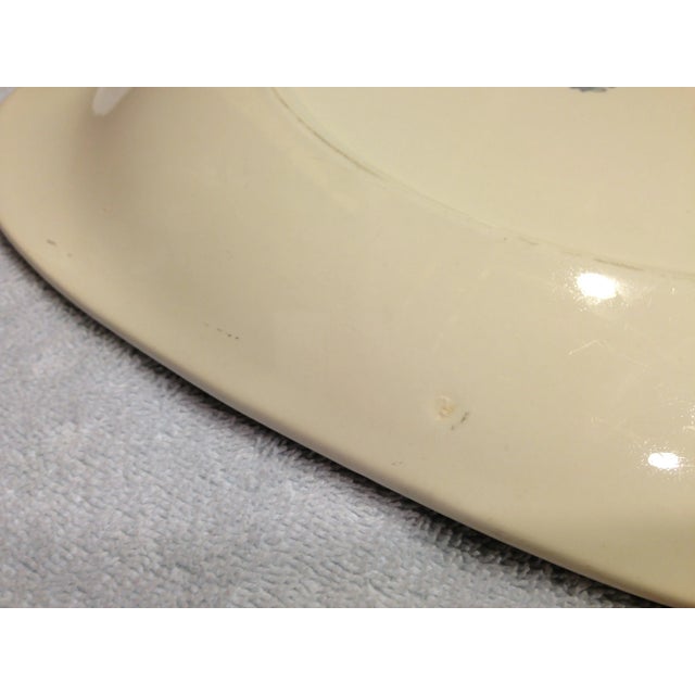 White Preview by Paden City Pottery Vintage Serving Dish For Sale - Image 8 of 9