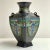 Charcoal Antique Cloisonne Bronze Vase, Japan, 19th Century For Sale - Image 8 of 8