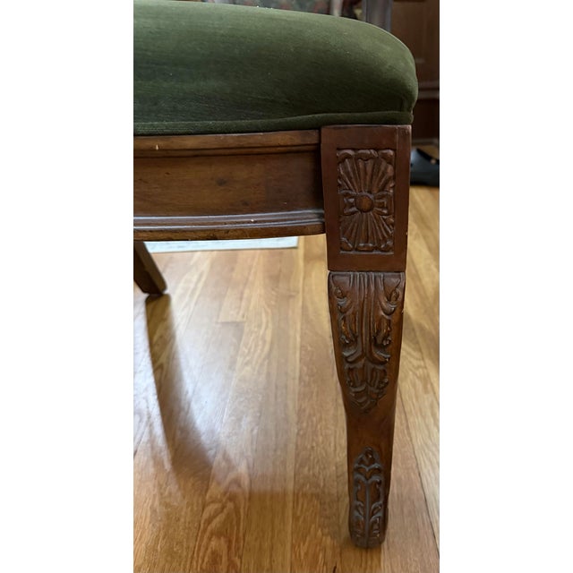 Brown Drexel Heritage 6 Dining Room Chairs For Sale - Image 8 of 9