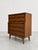 Mid Century Modern Walnut Dresser by United Furniture Co. | Burled Drawers | Refinished Storage 1960's For Sale In New York - Image 6 of 11