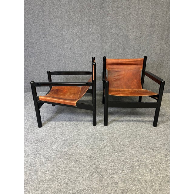 Safari 1970s Safari Roxinho Style Armchairs - Set of 2 For Sale - Image 3 of 8