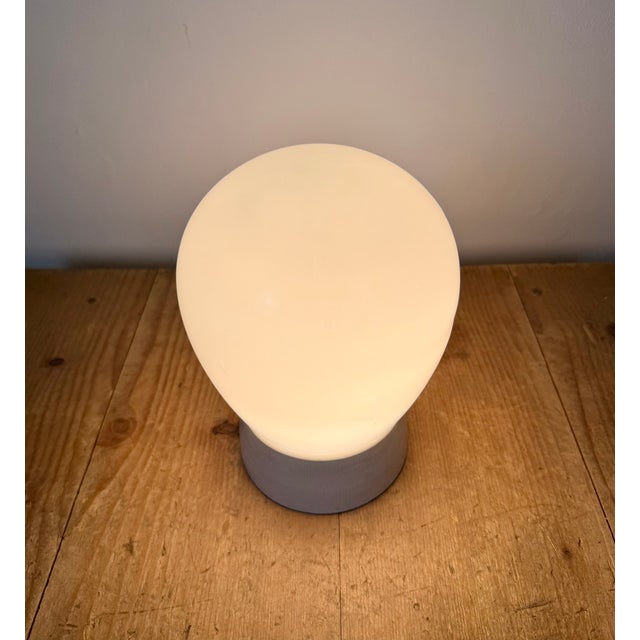 Vintage White Porcelain Ceiling Light, 1970s For Sale - Image 11 of 13