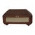 Antique Folk Art Tramp Art Box with Mirrors, 1890s For Sale - Image 12 of 16