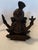 Late 20th Century Tibetan Buddhist Ganapati, Lord Ganesh Solid Mahogany Hand-Carved Statue For Sale - Image 10 of 12