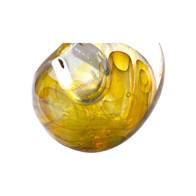 Sylvia Vigiletti (1933-2020) Studio Glass Paperweight, Corning Museum of Glass, Detroit Institute of Art For Sale - Image 9 of 14