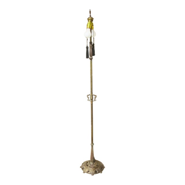 Rembrant Antique Floor Lamp Circa 20s For Sale