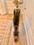 Gothic 1960s Brass Peacock Folding Fireplace Screen With Winged Griffin Gargoyle Motif For Sale - Image 3 of 8