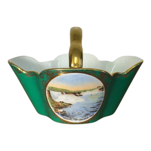 Vintage Bavaria Germany Porcelain Dish Niagara Falls Prospect Point Souvenir