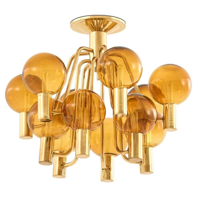Ceiling Lamp attributed to Hans-Agne Jakobsson, 1960s For Sale - Image 11 of 11