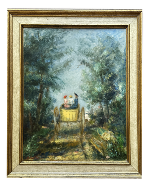 Arthur Erdle, Ausflug, Young Rhineland, Exhibited at the Kunsthalle Düsseldorf
