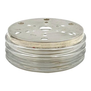 Space Age "Onde" Series Crystal Ashtray / Sauce Server, Sergio Asti, Arnolfo Di Cambio Italy Ca. 1970 For Sale