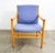 Mid-Century Modern Mid Century Danish Modern Lounge Chair Ole Erik Jorgensen Purple Fabric Wood MCM For Sale - Image 3 of 12