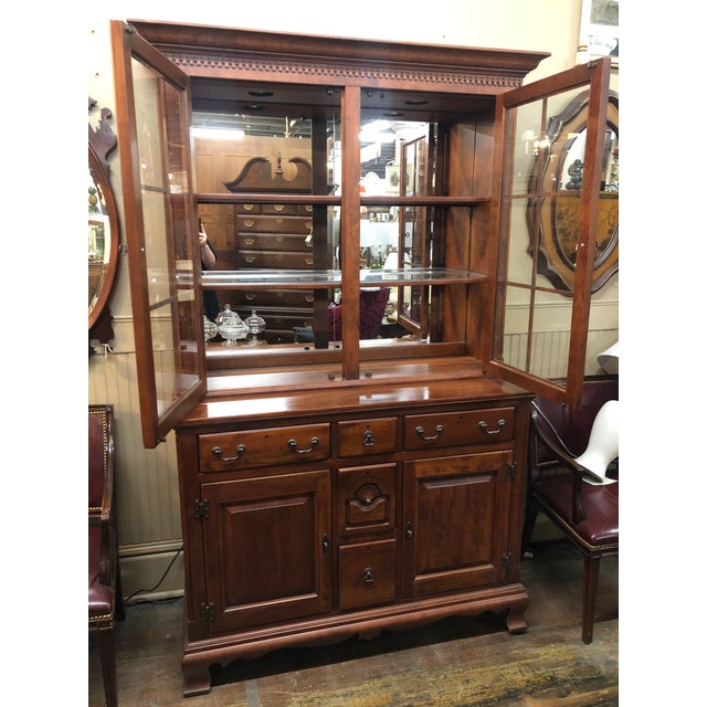 Bob Timberlake Solid Cherry Hutch Chairish