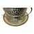 American Antique Gorham Sterling Silver Pierced Bouillon Cup Holders With Lenox Porcelain Liners America - 24 pcs For Sale - Image 3 of 5