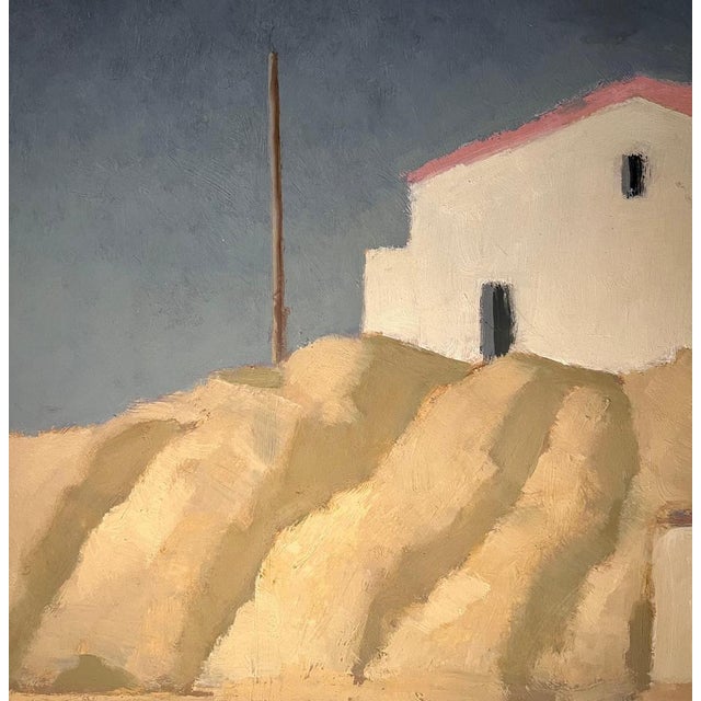 Alexandre De Spengler, Villajoyosa, Spain, Oil on Masonite, 1967 For Sale - Image 4 of 14