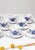 Danish Blå Blomst Mocha Cups and Saucers in Porcelain from Royal Copenhagen, 1980s, Set of 20 For Sale - Image 6 of 9