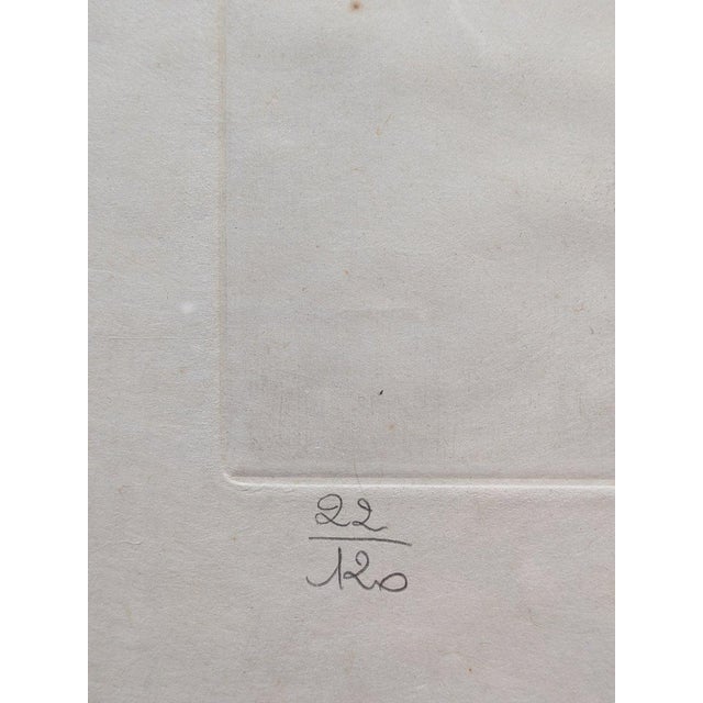 Salvador Dalí - Tribute to Mercury (Field 73-15; M&L 678b), 1973 Hand-Signed Engraving with pochoir in colors on Arches...