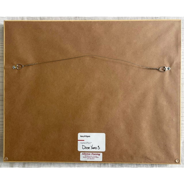 “Door Yard 3” Oil on Linen by Nancy M. Vignola For Sale In Providence - Image 6 of 7