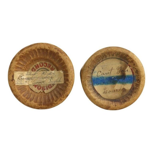 Late 19th Century Collection of 47 Antique Edison Phonograph Cylinders C1890 For Sale - Image 5 of 6
