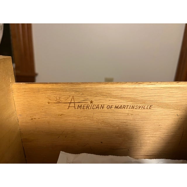 1960s Mid-Century Modern Desk American Martinsville For Sale - Image 10 of 12