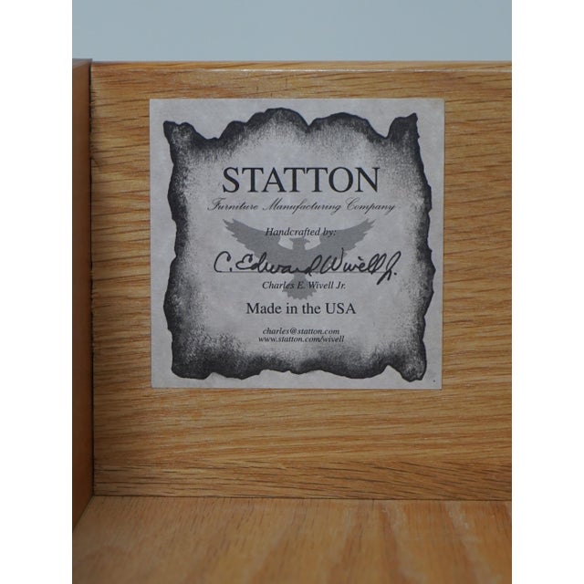 Statton Old Towne Cherry Pull Out Bachelor Chest For Sale - Image 18 of 18