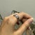 2.3 Ct Modern Multi Sapphire & Diamond Band Ring in 925 Sterling Silver, Size 6 For Sale - Image 10 of 14