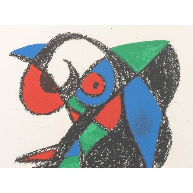 Contemporary Joan Miro "Lithograph Xiii" Lithograph, 1975 For Sale - Image 3 of 9