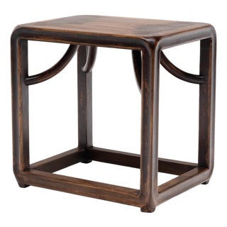 19th Century Chinese Round Corner Cube Table For Sale