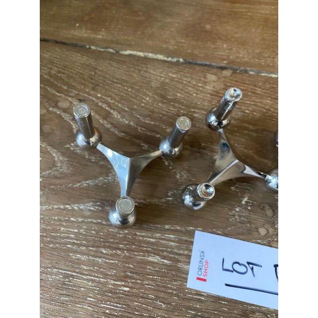 Modular Candlesticks from NAGEL, 1970, Set of 3 For Sale - Image 14 of 18