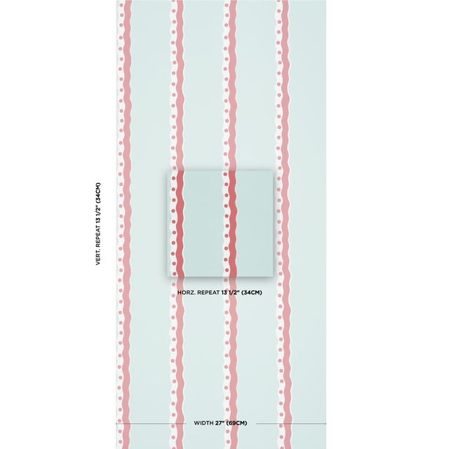 Rousseau Stripe wallpaper is simple, charming and hard to resist. With its wavy multi-width vertical stripes and rhythmic...