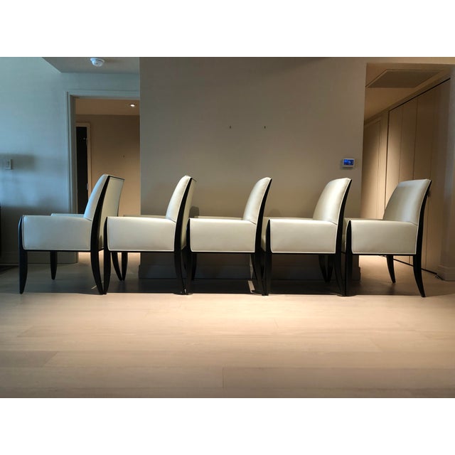 Randolph & Hein Randolph & Hein Dima Dining Chairs (5) - New and Unused For Sale - Image 4 of 14