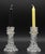 Art Deco Set of 2 Candle Holder in Murano Rostrato Glass by Barovier E Toso, 1950 For Sale - Image 3 of 10