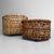 1950s Shōwa Japanese Bamboo Baskets, 1950, Set of 2 For Sale - Image 5 of 9