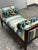 2010s Bespoke Coastal Stripe Bench For Sale - Image 5 of 12