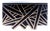 Lines Buffet in Black Pear Wood and White Holly by Aymeric Lefort For Sale