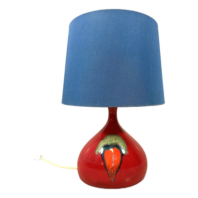 Ceramic Table Lamp by Bjørn Wiinblad for Rosenthal, Germany, 1960s For Sale