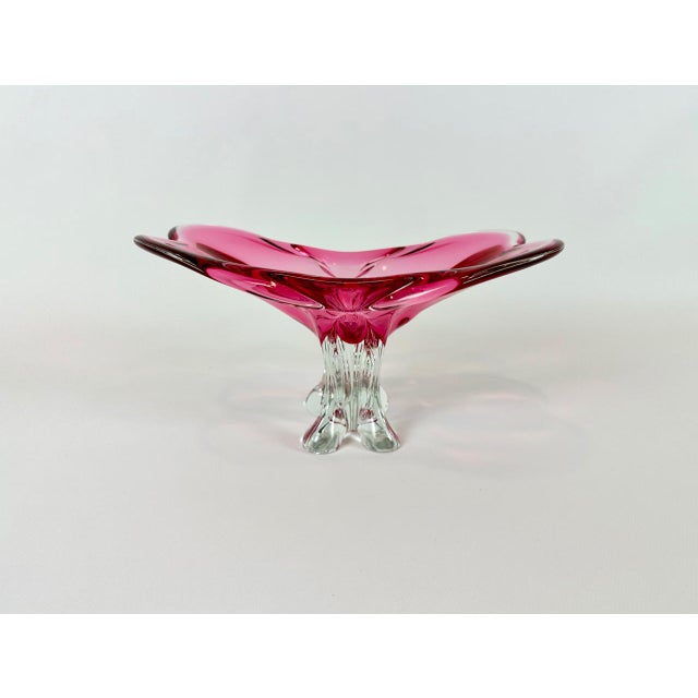 Art Glass Bowl by Josef Hospodka for Chribska Sklarna, 1960s For Sale - Image 11 of 11