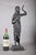 1920s Egyptian Revival Female Figure in Patinated Metal, 1920s For Sale - Image 5 of 15
