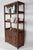 Hand Carved Oriental Wooden Cabinet Bookshelf Shelf, Nuristan, Afghanistan, 1980s For Sale - Image 4 of 15