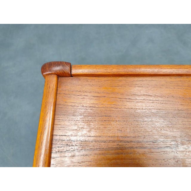 Mid-Century Danish Teak Side Table, 1960s For Sale - Image 9 of 11