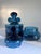 1960s Vintage Blue Glass Lidded Jars by Bertil Vallien for Boda, 1960s, Set of 2 For Sale - Image 5 of 18